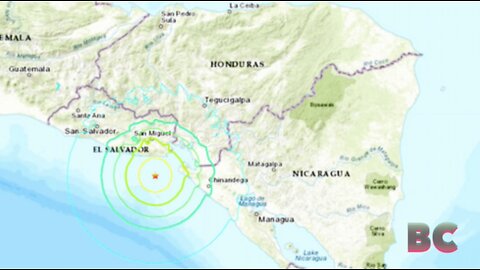 6.5-magnitude earthquake in the Pacific Ocean shakes Central America