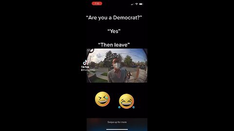 Are you a Democrat? Yes. Then Leave