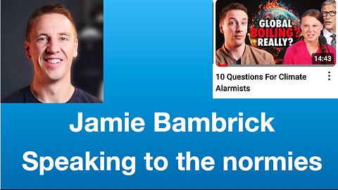 Jamie Bambrick: “Speaking to the normies” | Tom Nelson Pod #240