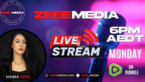 Maria Zeee LIVE @ 6PM - SOS! Australia's Technocratic Dictatorship in FULL FORCE!