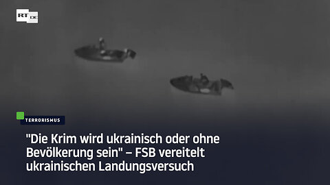 Russische Luftwaffe vereitelt ukrainischen Versuch, Fallschirmjäger auf der Krim abzusetzen