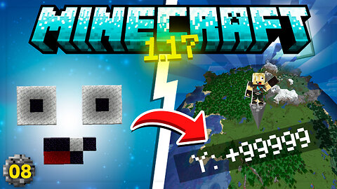 O PRIMEIRO JOGADOR a CHEGAR no NOVO LIMITE de ALTURA DA 1.17 - Minecraft Survival Multiplayer #08