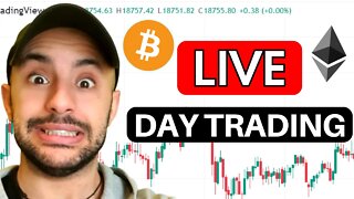 BITCOIN: 🔴 Watch Me Trade LIVE!!!