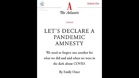 Pandemic Amnesty?