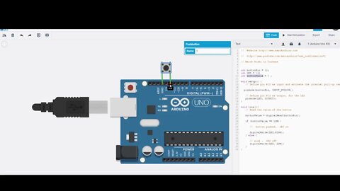 How to use Arduino With Push Button Without Pull Up Resistor