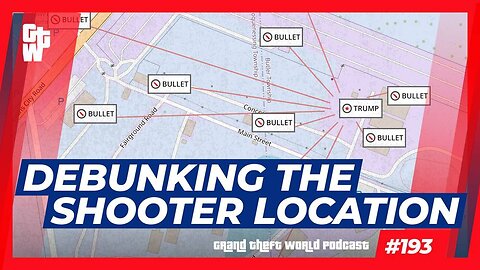 Debunking the Trump Shooter Location | #GrandTheftWorld 193 (Clip)