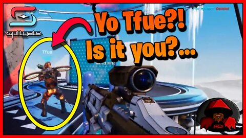 Splitgate #Shorts - Did I play Splitgate with Tfue?! | Yo Tfue is it you...?