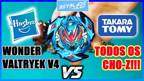 WONDER VALTRYEK .12V.Vl-S vs TODOS OS CHO-Z! - Beyblade Burst ベイブレードバースト