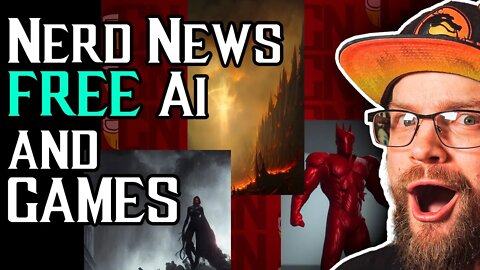 Nerd News LIVE! PLUS Free Ai Art How To | Week In Nerdom