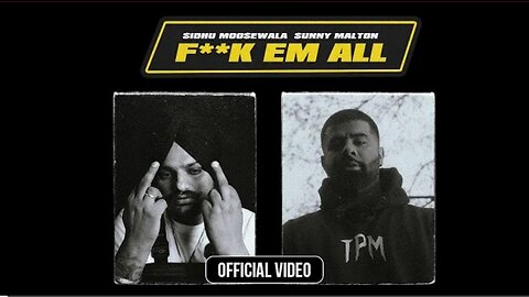 F**k Em All (Official Music Video) Sidhu Moose Wala | Ninetessdark