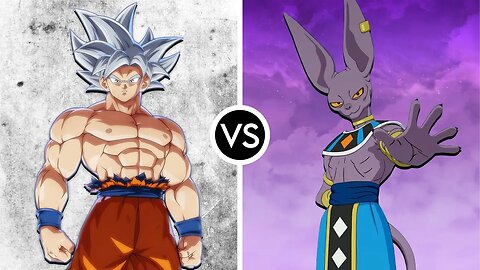 MUI Goku vs. Beerus | DEATH BATTLE!