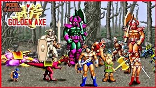 GOLDEN AXE (SEGA GENESIS/MEGA DRIVE) GAMEPLAY 60 FPS. #gameplay #megadrive