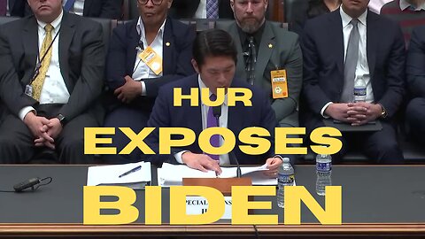 Special Council Robert Hur exposes Biden