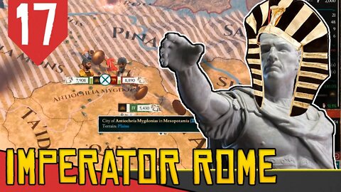 GUERRA Contra os SELEUKIDS! - Imperator Rome Egito #17 [Gameplay PT-BR]