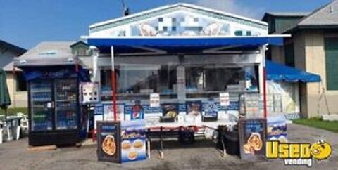 Nicely-Equipped Food Gyros Concession Trailer with Pro-Fire Suppression for Sale in New York