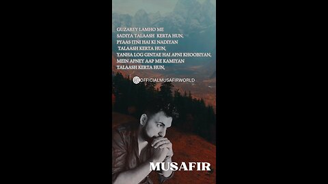 Pyaas by Musafir #viral #rumble #musafir