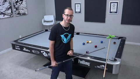 AMAZING NEW DEVICE for Billiards Jump Shots!!