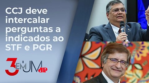 Sabatinas de Flávio Dino e Paulo Gonet no Senado devem ocorrer de forma simultânea