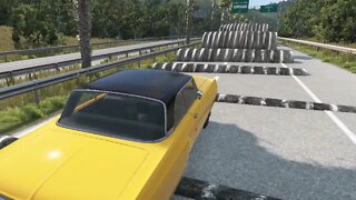 Car vs Speed Bumps (Breakers) | 32 | BeamNG | Crash Cars Games 2022