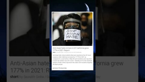 Anti-Asian hate crimes in US' California grew 177% in 2021: Report