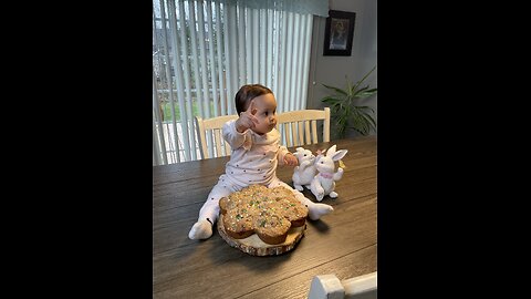 Baking with my sweet granddaughter’s