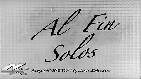 AL FIN SOLOS (1940) Trailer I 4K UHD - B&N