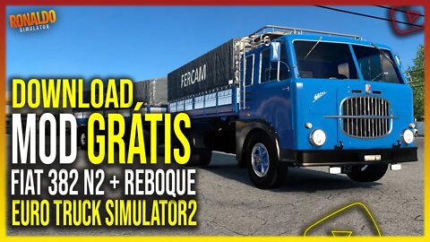 ▶️FIAT 382 N2 VANDERLEIA EURO TRUCK SIMULATOR 2 1.44