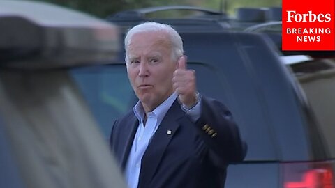 President Biden Departs Vandenberg Space Force Base En Route To Dover Air Force Base, Delaware