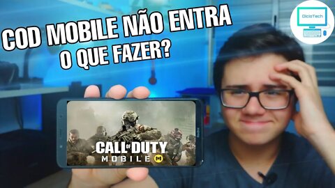 COMO ENTRAR NO COD MOBILE SEM TRAVAR!!! - Tutorial