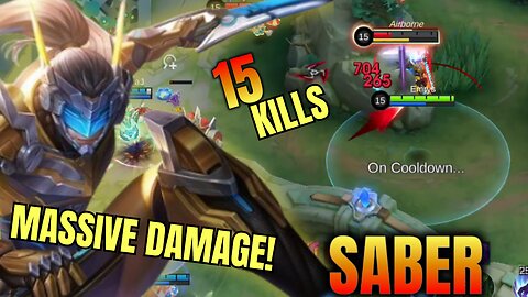 15 Kills + MASSIVE Damage! Mythic Ranked Saber