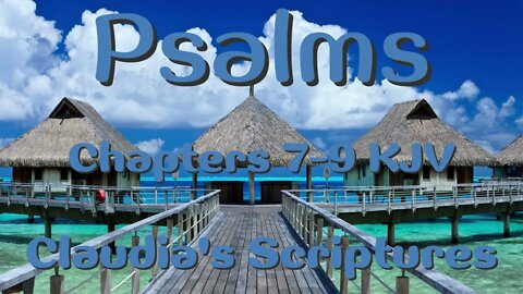 The Bible Series Bible Book Psalms Chapters 7-9 Audio