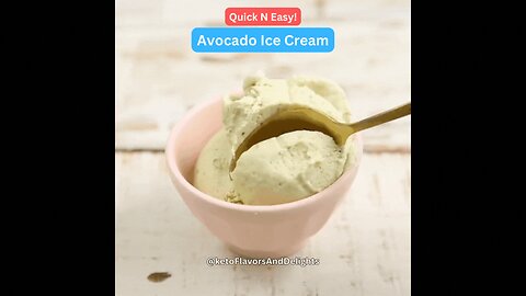 Avocado Ice Cream