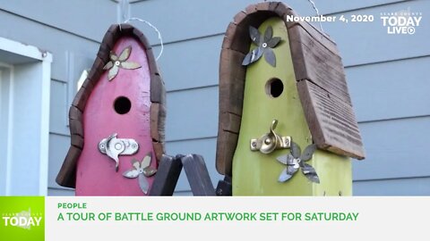 A tour of Battle Ground artwork set for Saturday