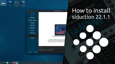 How to install siduction 21.1.1