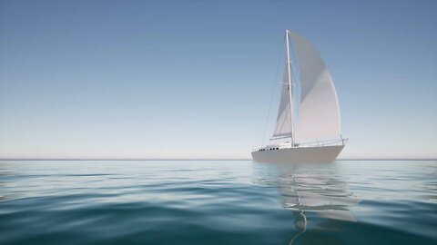 Sailing on Calm Waters Ambience Peaceful Piano Soft Waves