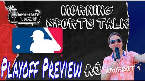 MLB Playoff Preview & MNF Reactions