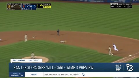 Winner takes all in game 3 of the Wildcard series