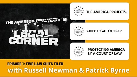 EPISODE 1: EVERY MILE OF THE US/MEXICO BORDER IS COVERED IN LAW SUITS! WATCH LEGAL CORNER - EPISODE 1 FIVE STATES