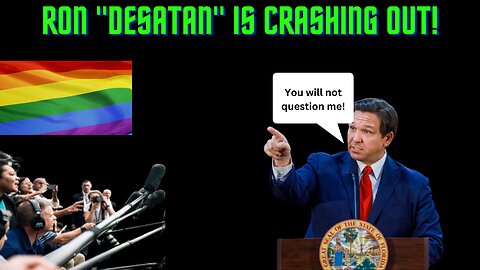 Ron DeSantis Is Crashing Out! August 23rd Will Be Even Better!