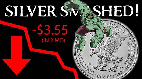 SILVER PRICE SMASHED - What You NEED to do Because of This!