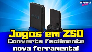 [PS2] Converta jogos para ZSO facilmente! Imagens menores para o OPL!