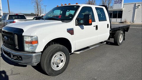 Walk around of 2008 F-350 Flatbed