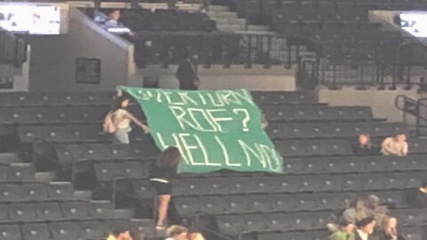 Barely Attended WNBA Game Interrupted by Woke Protestors