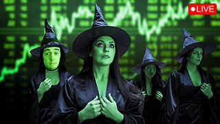 Quadruple Witching, Payday Friday & Live Trading || The MK Show