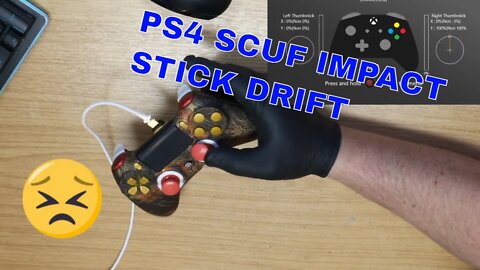 PS4 SCUF Impact Controller Repair Stick Drift Customer Video Request.