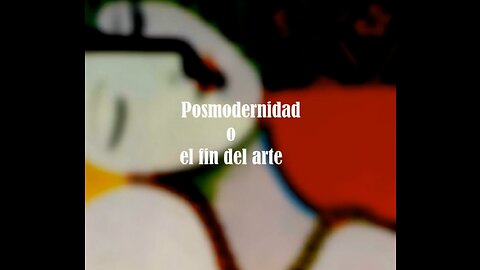 Posmodernidad y arte