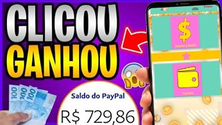 CLICOU GANHOU PIX! NOVO APP PARA GANHAR DINHEIRO