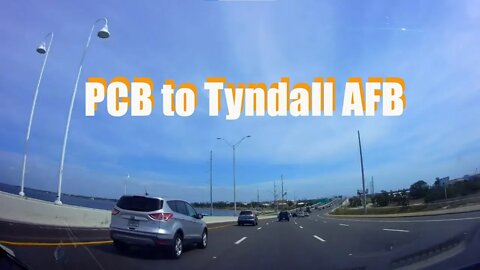 Dash Cam from PCB to Tyndall AFB