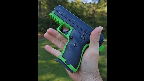 Lo-Point aka Hi-Point Zombie Gun in Zombie Green Theme