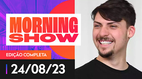 JAIR RENAN BOLSONARO É ALVO DE OPERAÇÃO DA POLÍCIA CIVIL DO DF - MORNING SHOW - 24/08/2023